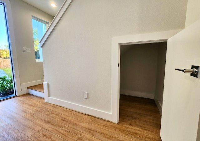 615 Northew St Unit J, Houston, TX 77091 - bonus room featuring wood finished floors and baseboards
