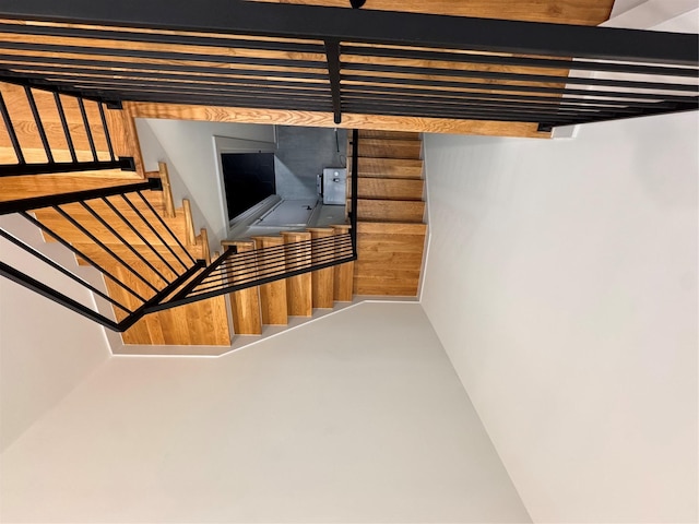 113 E 32nd St Unit A, Houston, TX 77018 - below grade area featuring stairway