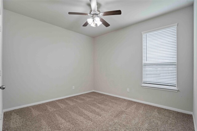 18219 Octavio Frias Trl, Houston, TX 77044 - carpeted spare room with ceiling fan and baseboards