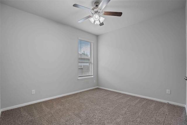 18219 Octavio Frias Trl, Houston, TX 77044 - carpeted spare room with a ceiling fan and baseboards
