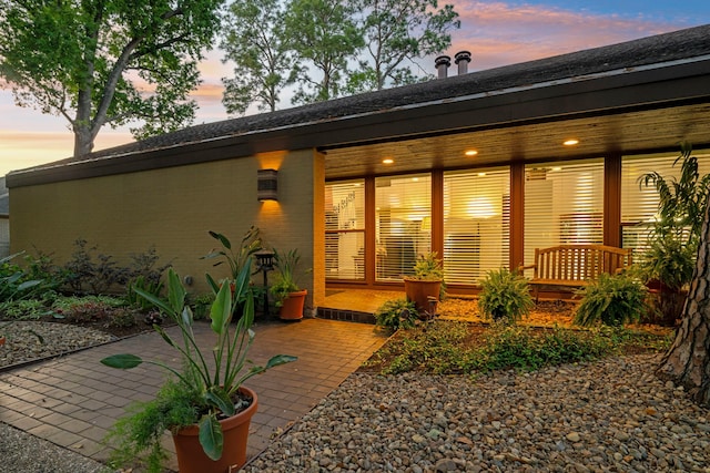 10318 Pine Forest Rd, Houston, TX 77042 - back of property with a patio area