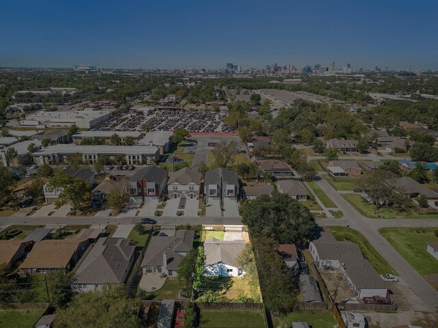 7109 Saint Augustine St, Houston, TX 77021 - aerial overview of property's location with nearby suburban area