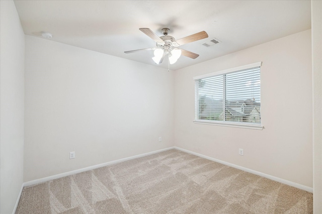 18621 Serenity Loch Dr, Spring, TX 77379 - carpeted spare room featuring baseboards, ceiling fan, and a smoke detector
