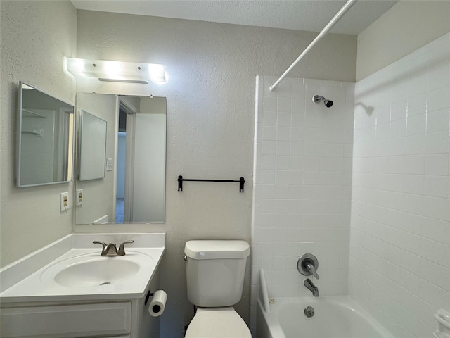 6500 Sands Point Dr Unit 114, Houston, TX 77074 - full bathroom featuring toilet, shower / tub combination, and vanity