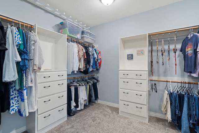 15 Rose Pine Ct, Magnolia, TX 77355 - walk in closet with light carpet