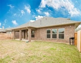 2334 Twin Rose Dr, Missouri City, TX 77459 - view of rear view of property