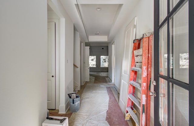 1802 Rollingwood Dr, Huntsville, TX 77340 - hallway featuring baseboards