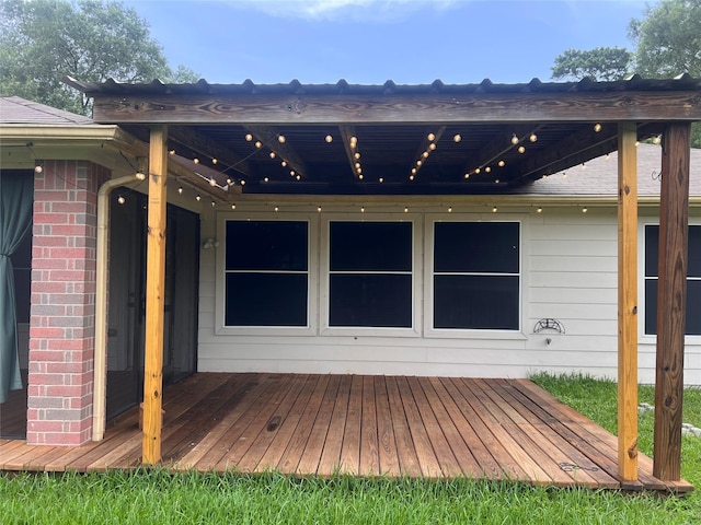 17031 Pelorus Way, Crosby, TX 77532 - view of deck