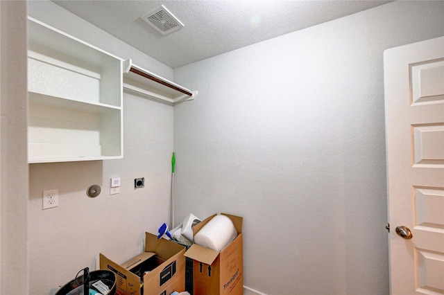 31702 Casa Linda Dr, Hockley, TX 77447 - laundry room with hookup for an electric dryer and baseboards