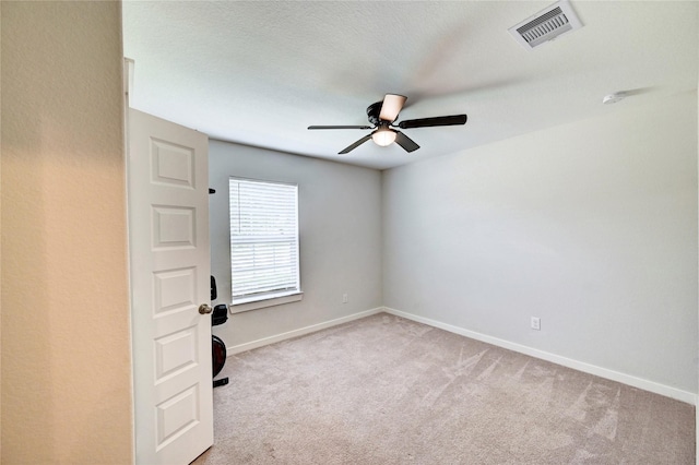 31702 Casa Linda Dr, Hockley, TX 77447 - carpeted spare room featuring a ceiling fan and baseboards