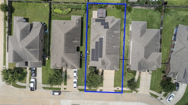 2206 Hidden Meadow Ln, Pearland, TX 77089 - view of property location with property parcel outlined