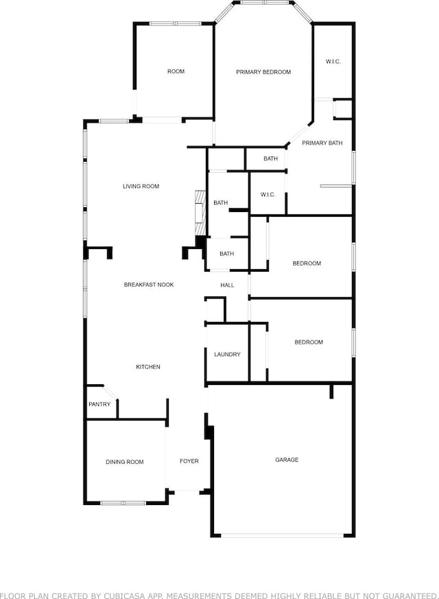 2206 Hidden Meadow Ln, Pearland, TX 77089 - room layout