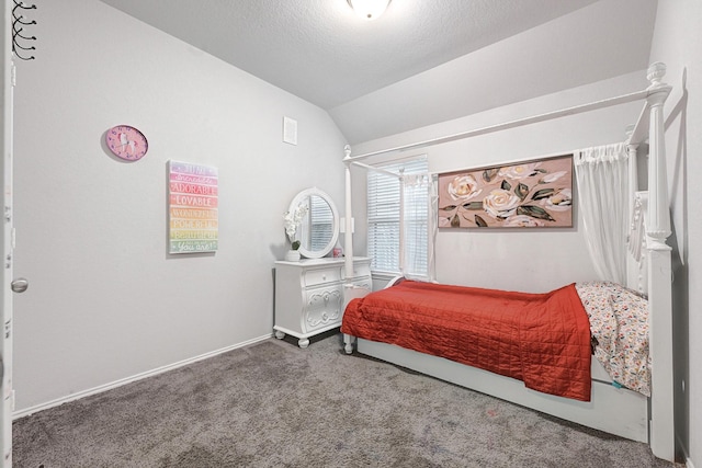2507 Ocean Pass Ln, Richmond, TX 77469 - carpeted bedroom featuring lofted ceiling