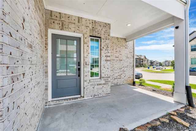 15147 Colorado Bend Park Dr, Cypress, TX 77433 - doorway to property with a residential view
