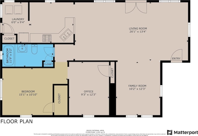404 E 28th St, Houston, TX 77008 - room layout