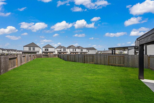 12305 Brandenburg Gate Dr, Houston, TX 77047 - view of yard with a residential view