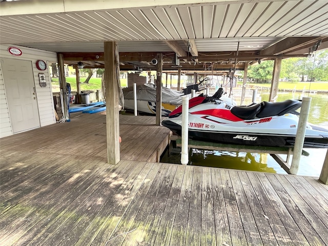 11683 Lakeshore Dr, Thornton, TX 76687 - dock area with boat lift