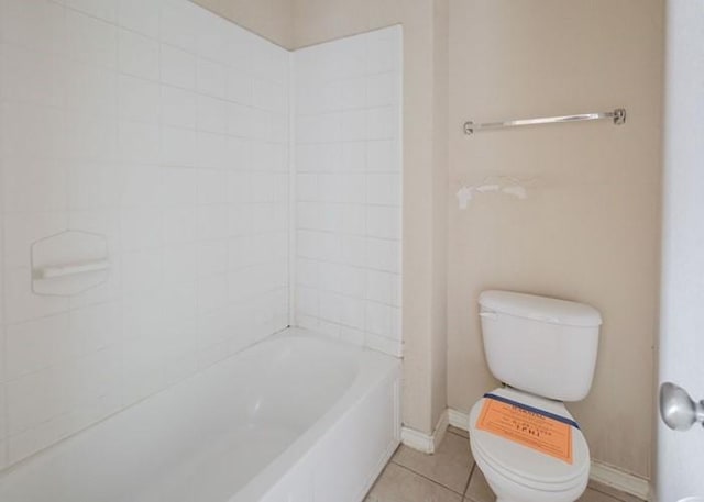 4615 Long Climb Cyn, Humble, TX 77396 - bathroom featuring toilet, tile patterned flooring, and baseboards