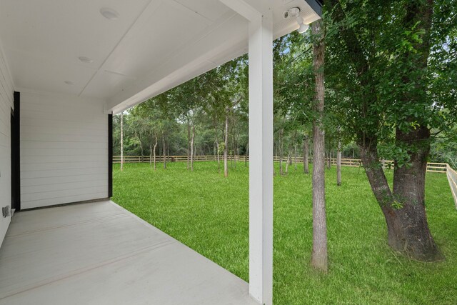 24696 Wicklow Rd, Hempstead, TX 77445 - view of yard with a patio