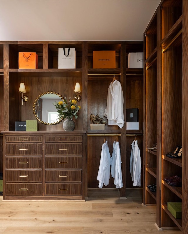 2218 Bartlett St, Houston, TX 77098 - spacious closet with wood finished floors