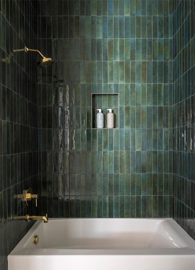 2218 Bartlett St, Houston, TX 77098 - full bathroom featuring bathtub / shower combination