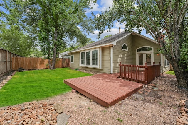7931 Clarion Way, Houston, TX 77040 - back of house featuring a wooden deck