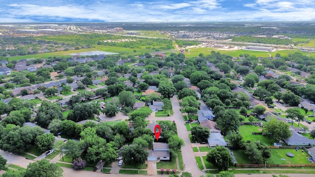 1902 Kings Arms Way, Katy, TX 77493 - aerial overview of property's location featuring a large body of water and nearby suburban area