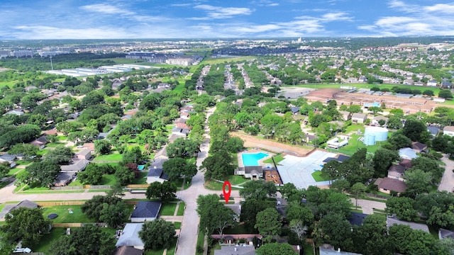 1902 Kings Arms Way, Katy, TX 77493 - aerial view of property and surrounding area with a pool area