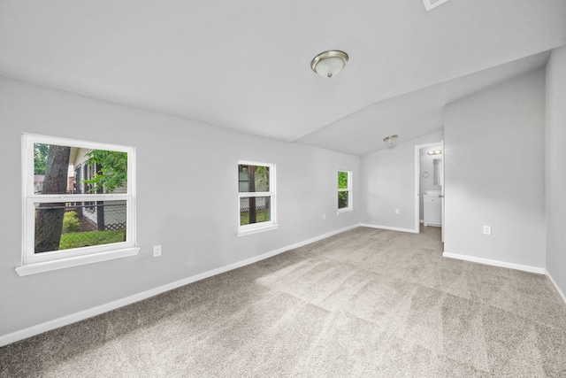 54 Lantana Ct, Lake Jackson, TX 77566 - empty room with carpet floors and lofted ceiling