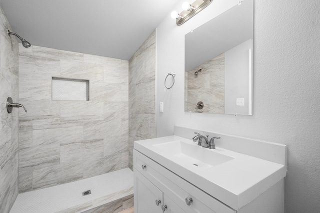 54 Lantana Ct, Lake Jackson, TX 77566 - full bath with vanity and a tile shower