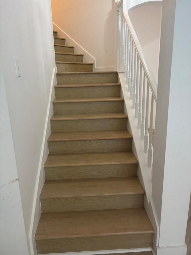 18918 Cypresswood Forest Ct, Spring, TX 77388 - stairs featuring baseboards