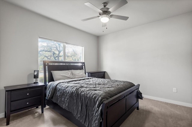 15202 Cavalier Canyon Dr, Lakeway, TX 78734 - bedroom featuring carpet, baseboards, and a ceiling fan