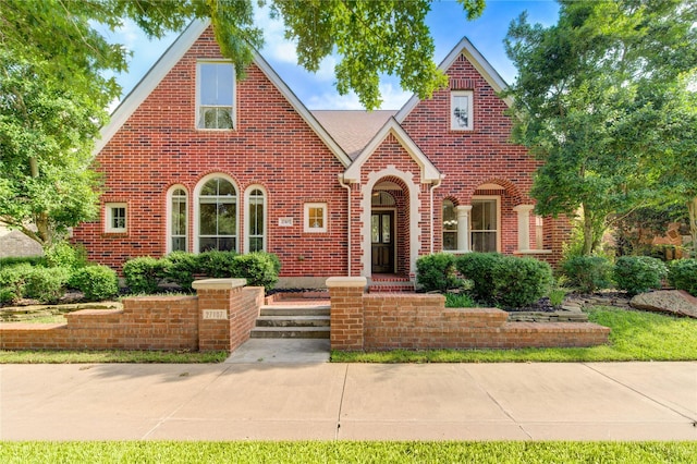 27107 Downing Park Blvd, Katy, TX 77494 - tudor home with brick siding