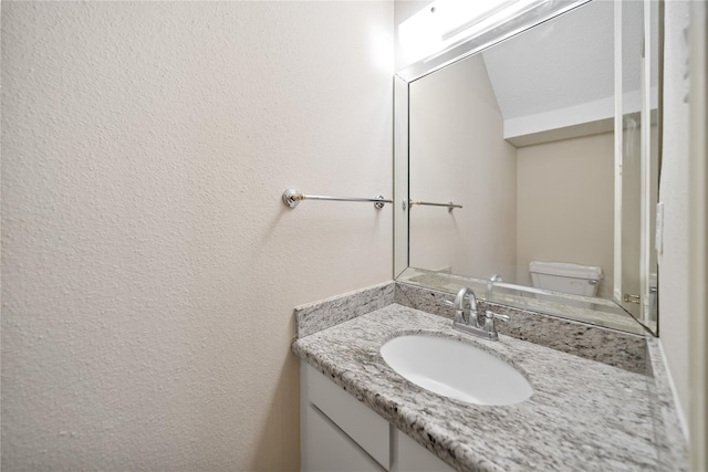 2120 El Paseo St Unit 2901, Houston, TX 77054 - half bathroom with vanity and toilet