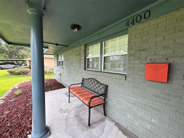 4400 Bethany St, Port Arthur, TX 77642 - view of covered porch