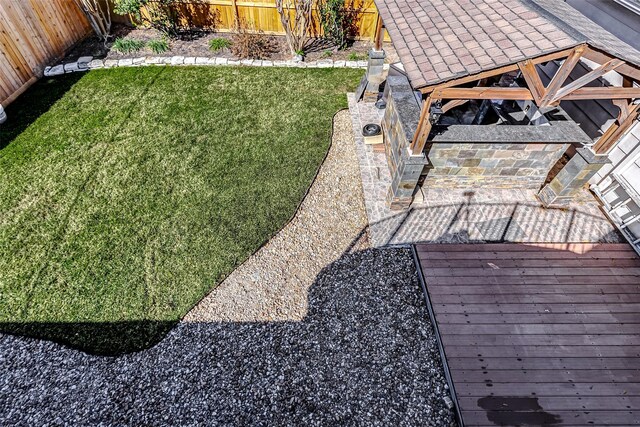 5802 Ashmere Ln, Spring, TX 77379 - view of yard