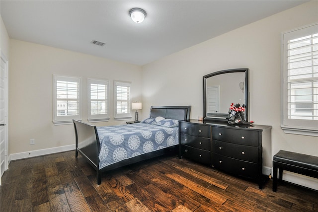 2515 Rainflower Meadow Ln, Katy, TX 77494 - bedroom featuring hardwood / wood-style floors, multiple windows, and baseboards