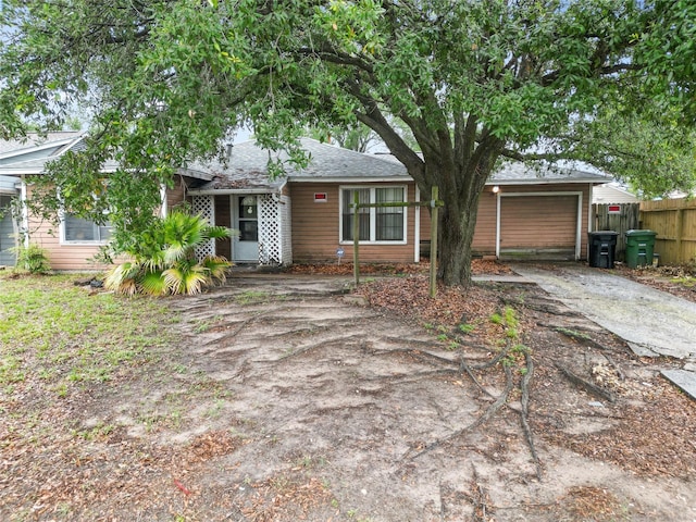 4105 Ella Blvd, Houston, TX 77018 - view of front of property featuring driveway and a garage
