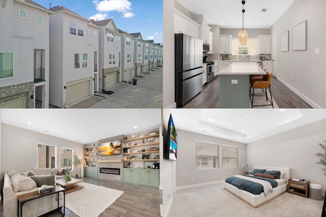 8307 Brecha Ln, Houston, TX 77055 - view of a document with a collage of images