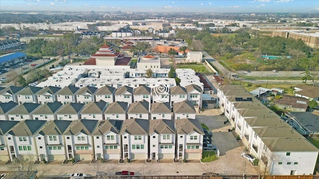 8307 Brecha Ln, Houston, TX 77055 - aerial view of property and surrounding area