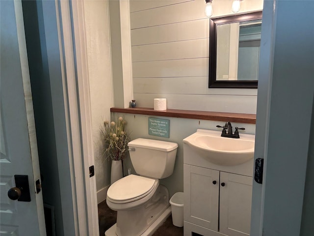 943 Sand Dune Dr, Crystal Beach, TX 77650 - bathroom featuring vanity and toilet