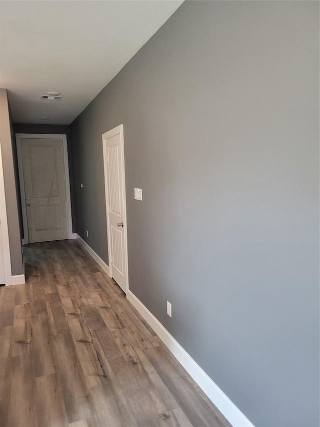 4354 Phlox St, Houston, TX 77051 - corridor featuring baseboards and wood finished floors
