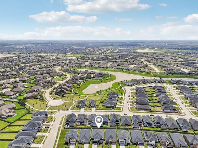 29211 Pikes Peak Dr, Katy, TX 77494 - aerial view of residential area with a nearby body of water