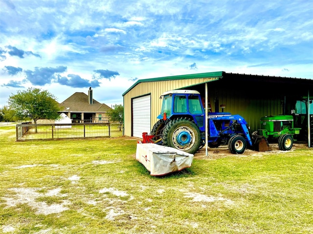 3898 County Road 135th Rd, Wharton, TX 77488 - view of pole building