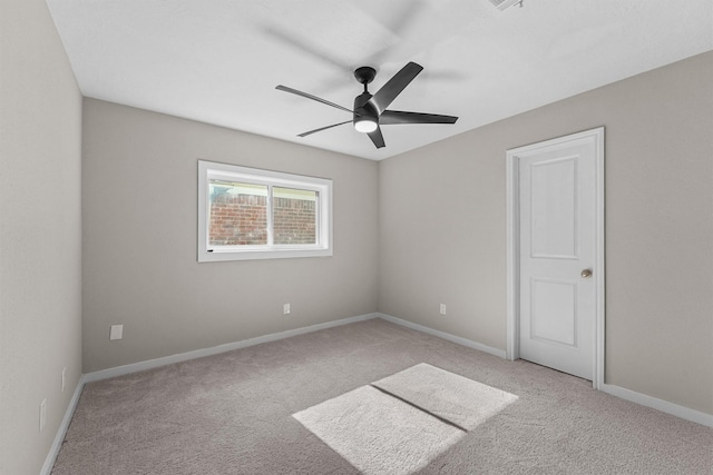 16026 Beechnut St, Houston, TX 77083 - carpeted spare room with ceiling fan and baseboards
