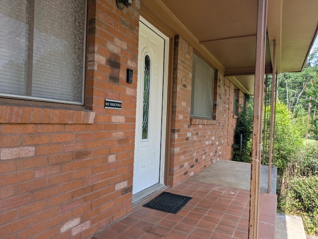 405 Gifford, Rusk, TX 75785 - entrance to property with brick siding