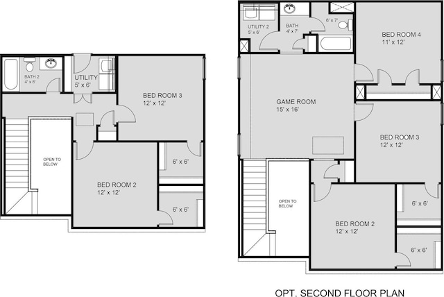 2568 Hawks Eye Dr, Conroe, TX 77301 - room layout
