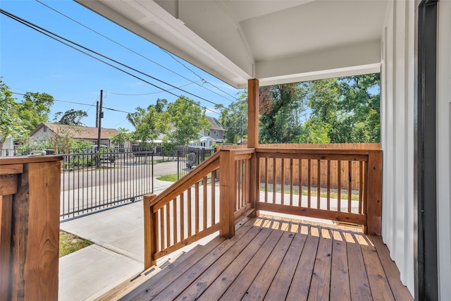 0 Basswood St, Houston, TX 77022 - view of wooden deck
