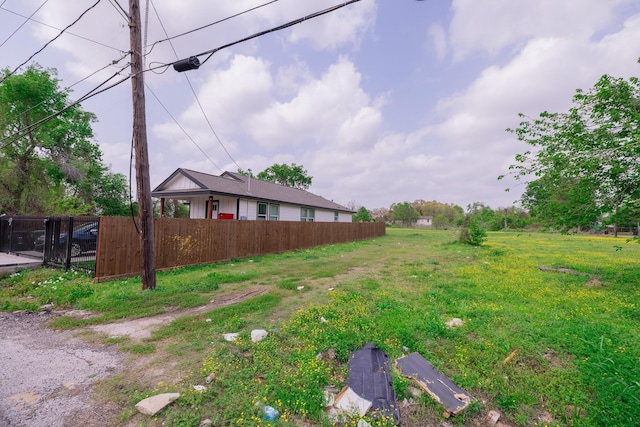 0 Basswood St, Houston, TX 77022 - view of yard
