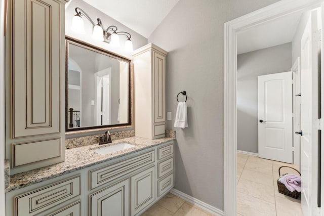 74 Spincaster Dr, Spring, TX 77389 - bathroom featuring marble finish floors and vanity
